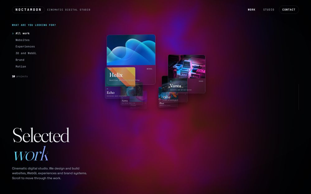 NOCTAMOON home page