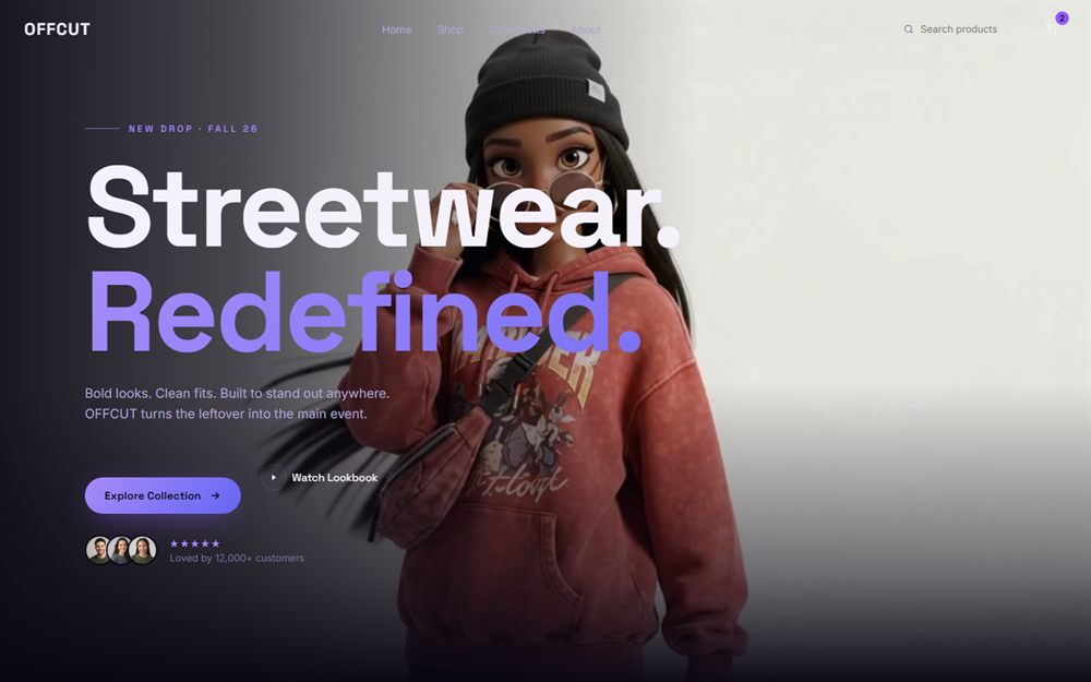 OFFCUT home page