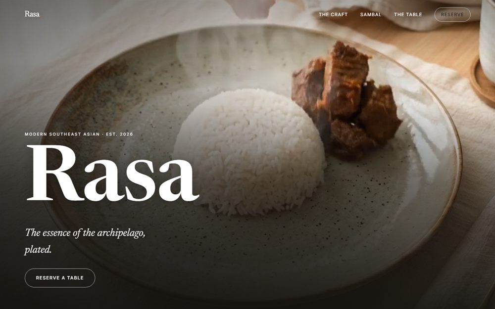 Rasa home page