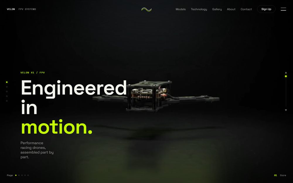 VELON home page